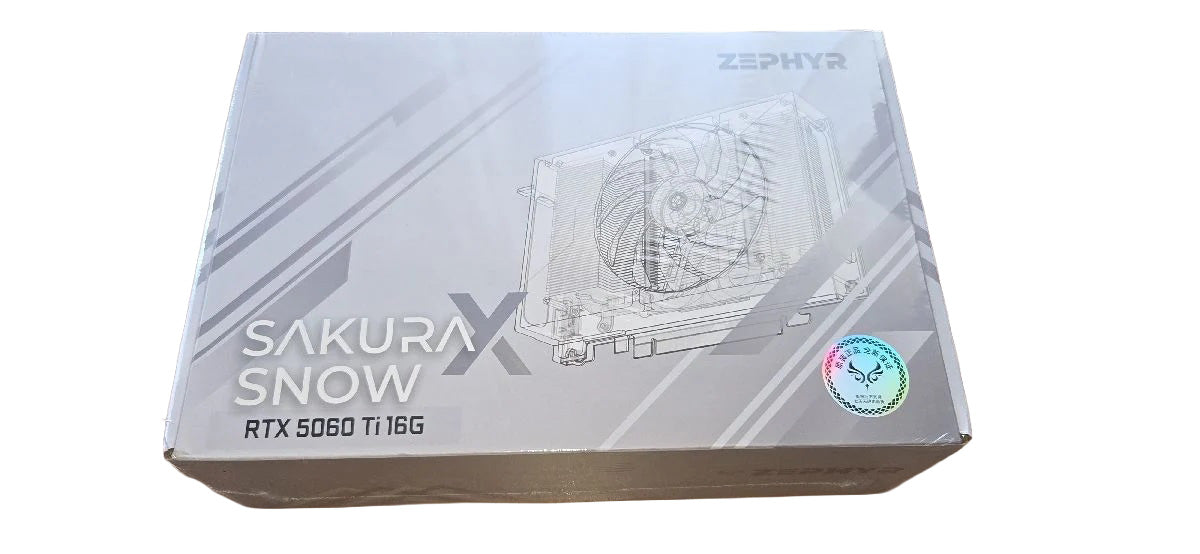 Zephyr Sakura Snow Geforce 5060Ti 16GB